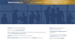 Desktop Screenshot of corporateinnovationonline.com